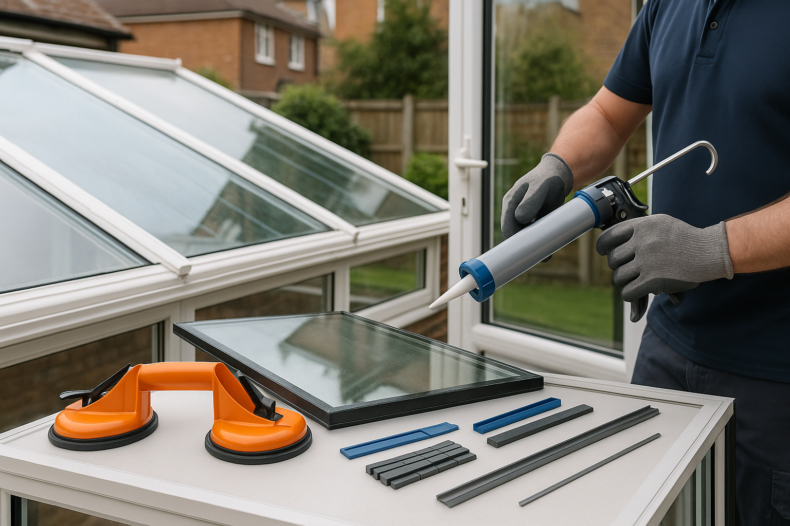 Conservatory and Roof Glazing Harrow service image