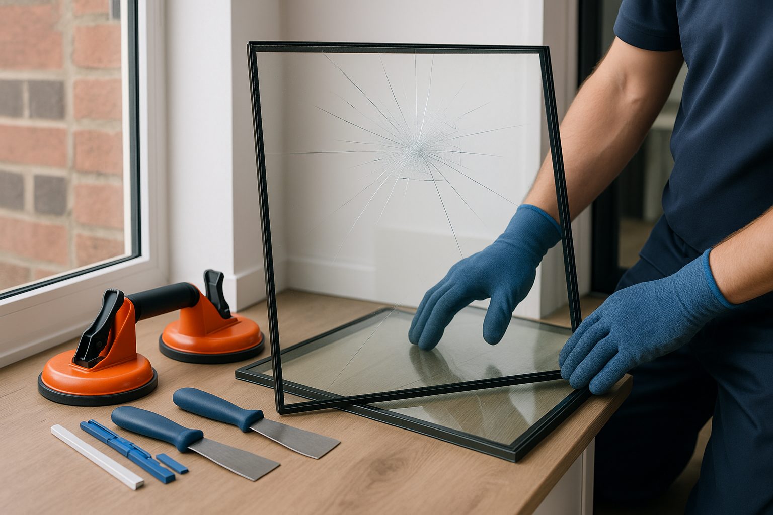 Emergency Glazier Harrow for Break-In and Storm Damage service image